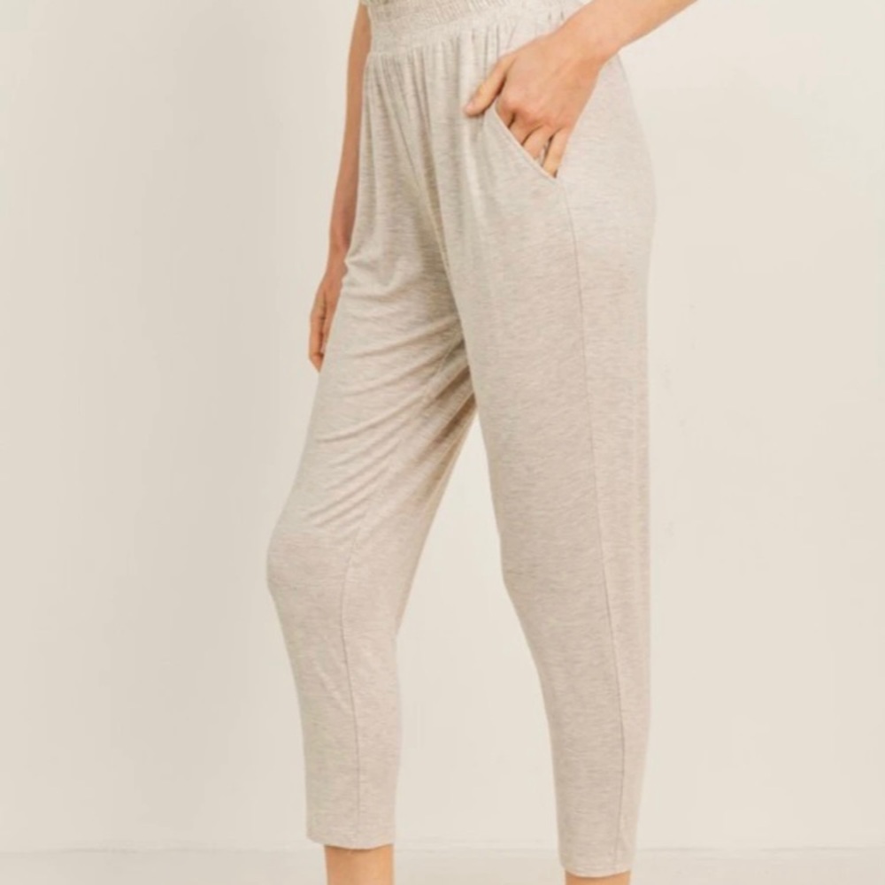 SOLD - Size L and in an oatmeal colour